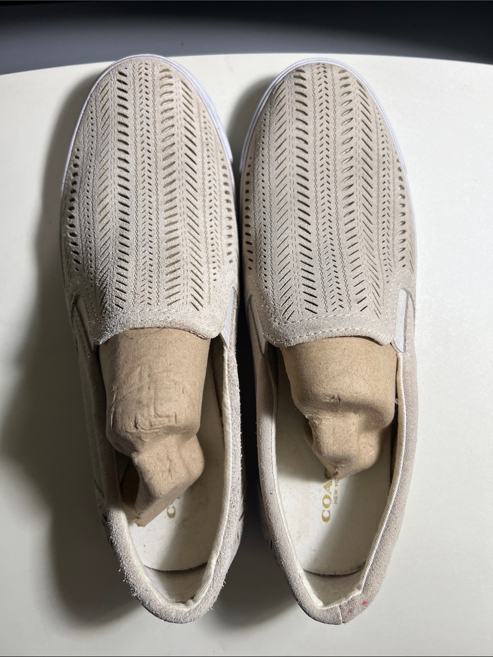 Coach Allegra Slip On Sz 10